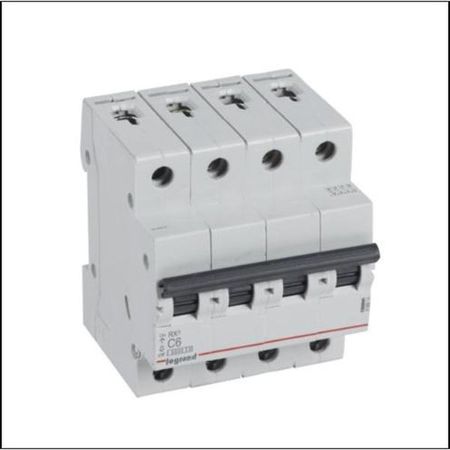 Legrand RX3 6000 4-pole MCB